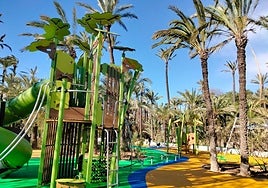 Nuevos juegos infantiles de El Palmeral.