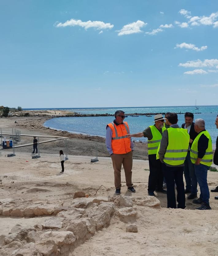 Imagen secundaria 2 - Alicante saca a la luz una villa romana en La Almadraba, asociada a Lucentum, que será visitable