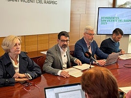 Presentación de los remanentes de Tesorería en el Ayuntamiento de San Vicente.