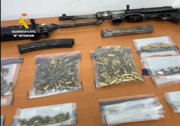 Subfusiles de guerra, extorsiones y rehenes: el atraco a un club de cannabis de la provincia de Alicante