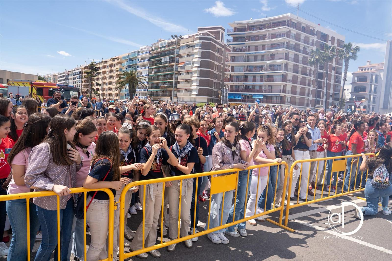 Las candidatas a bellea del foc infantil disfrutan de sus convivencias en Burriana