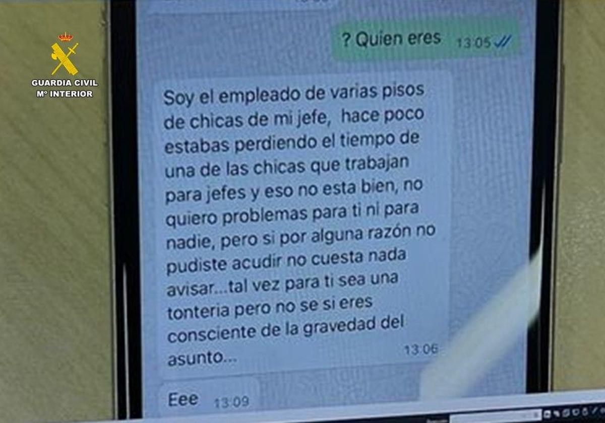 'Sextorsión' en Alicante: amenaza por Whatsapp y exige dinero a seis víctimas por «molestar a la chica» de su jefe