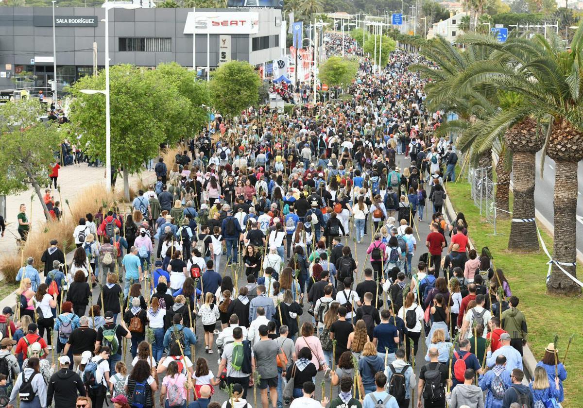 Santa Faz 2025 en Alicante: cortes de tráfico, desvíos y alternativas en transporte público