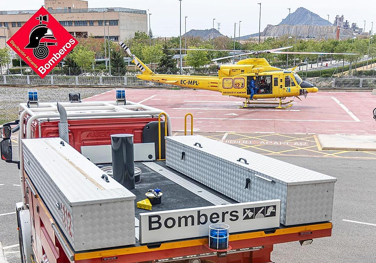 Rescate de la senderista noruega.