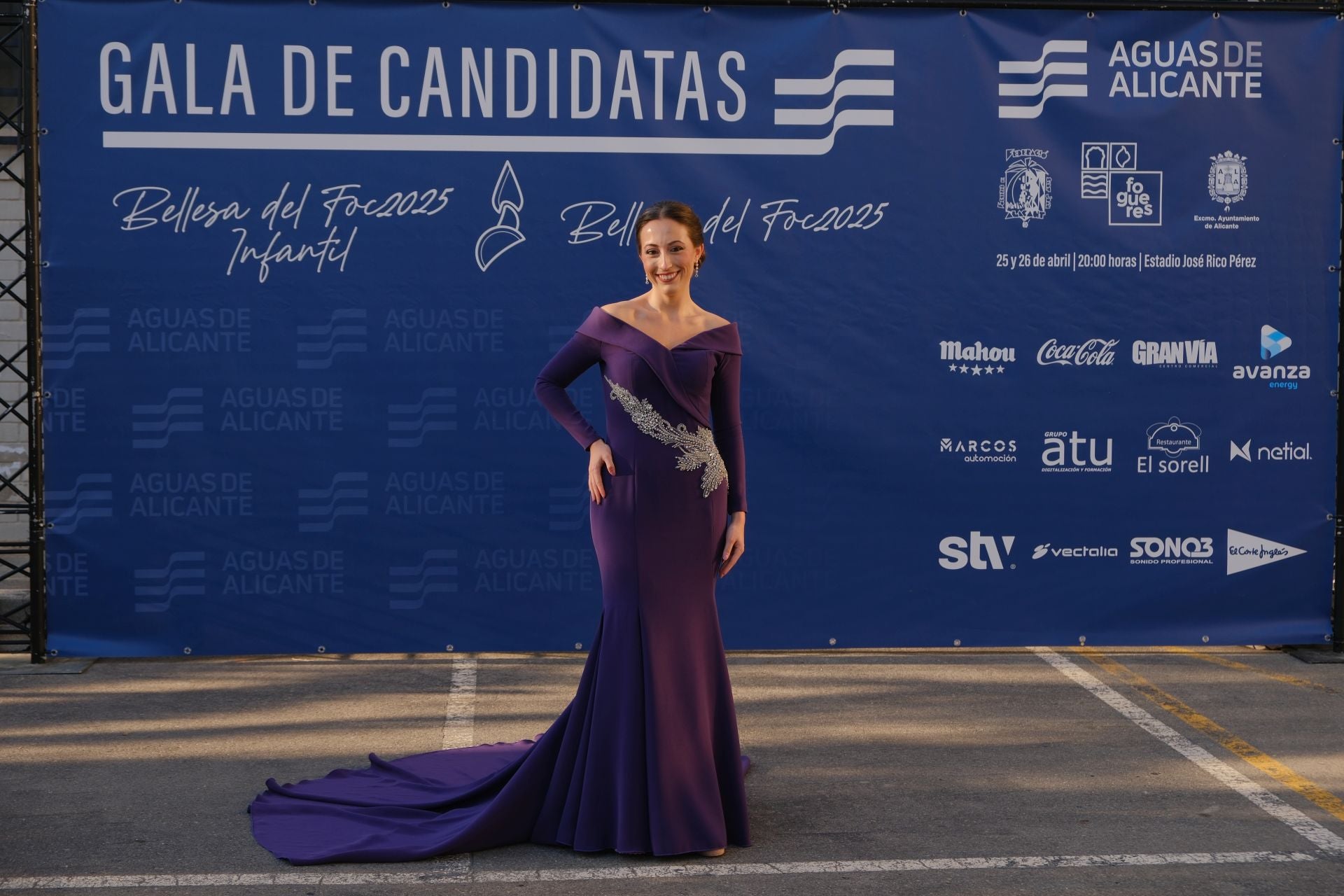 Estos son los vestidos en la gala de las candidatas a bellea del foc