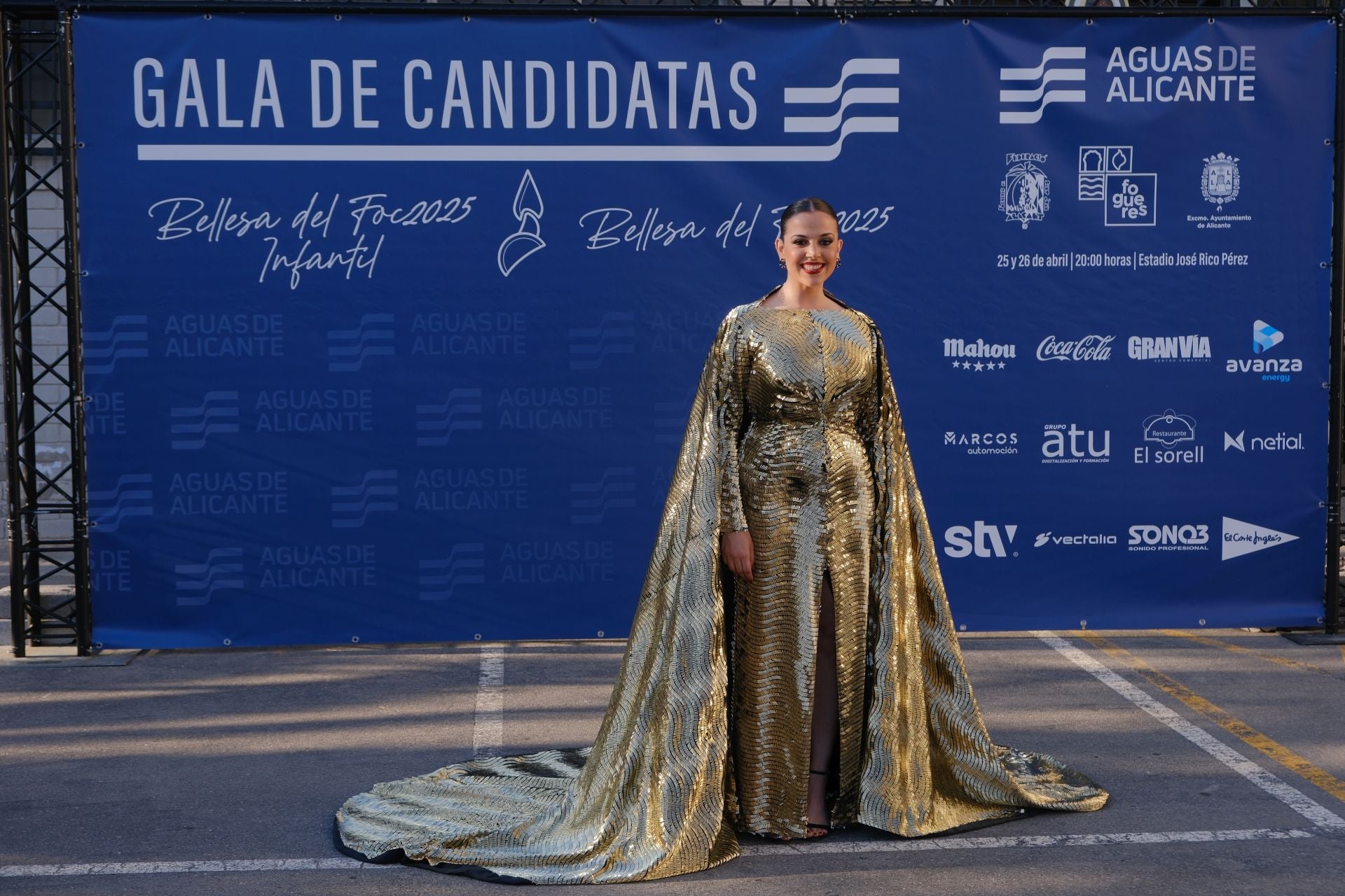 Estos son los vestidos en la gala de las candidatas a bellea del foc