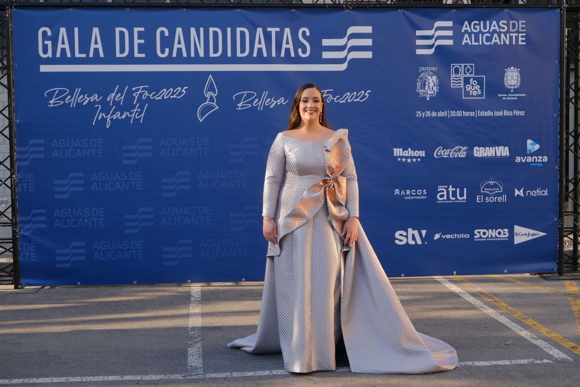 Estos son los vestidos en la gala de las candidatas a bellea del foc