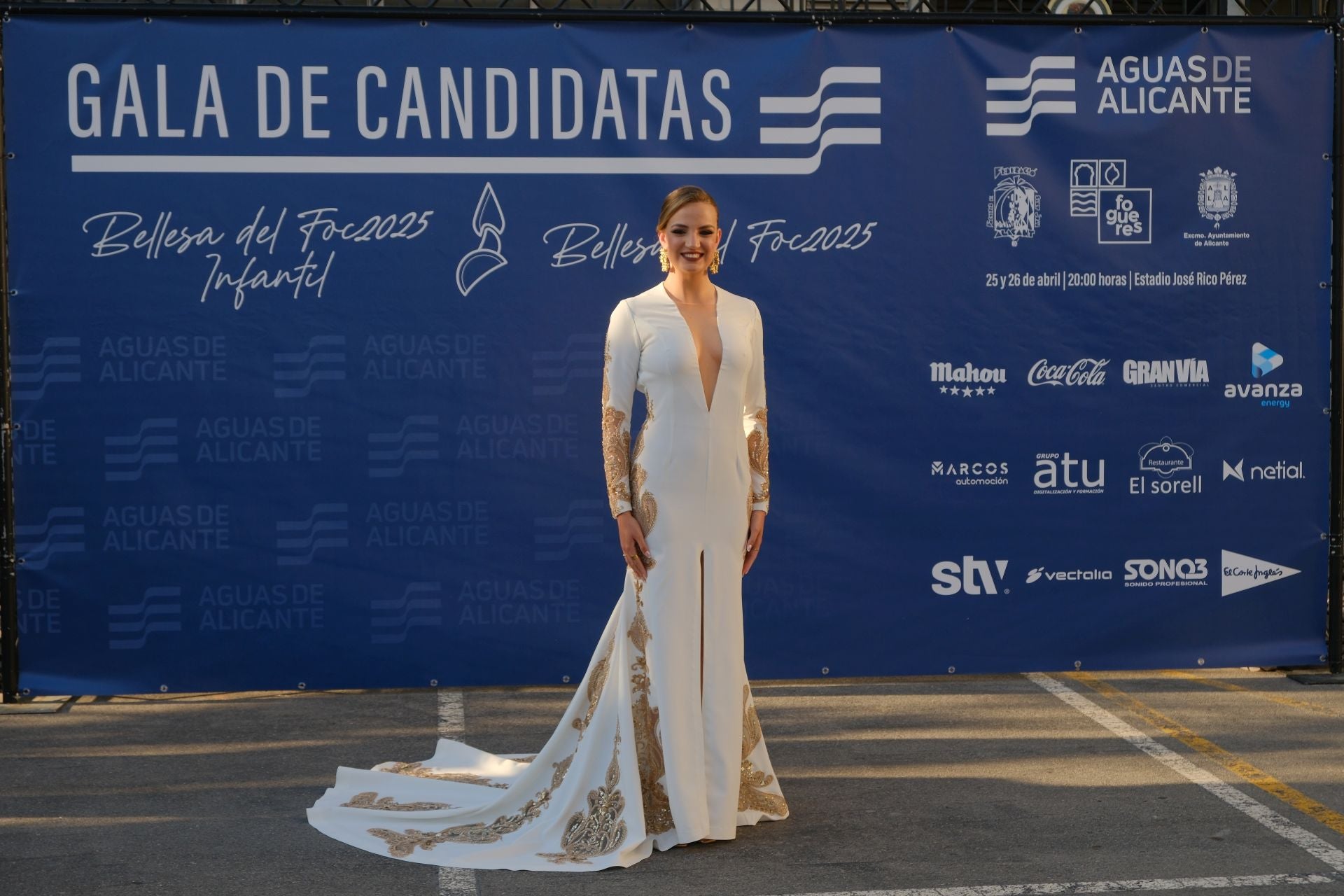 Estos son los vestidos en la gala de las candidatas a bellea del foc