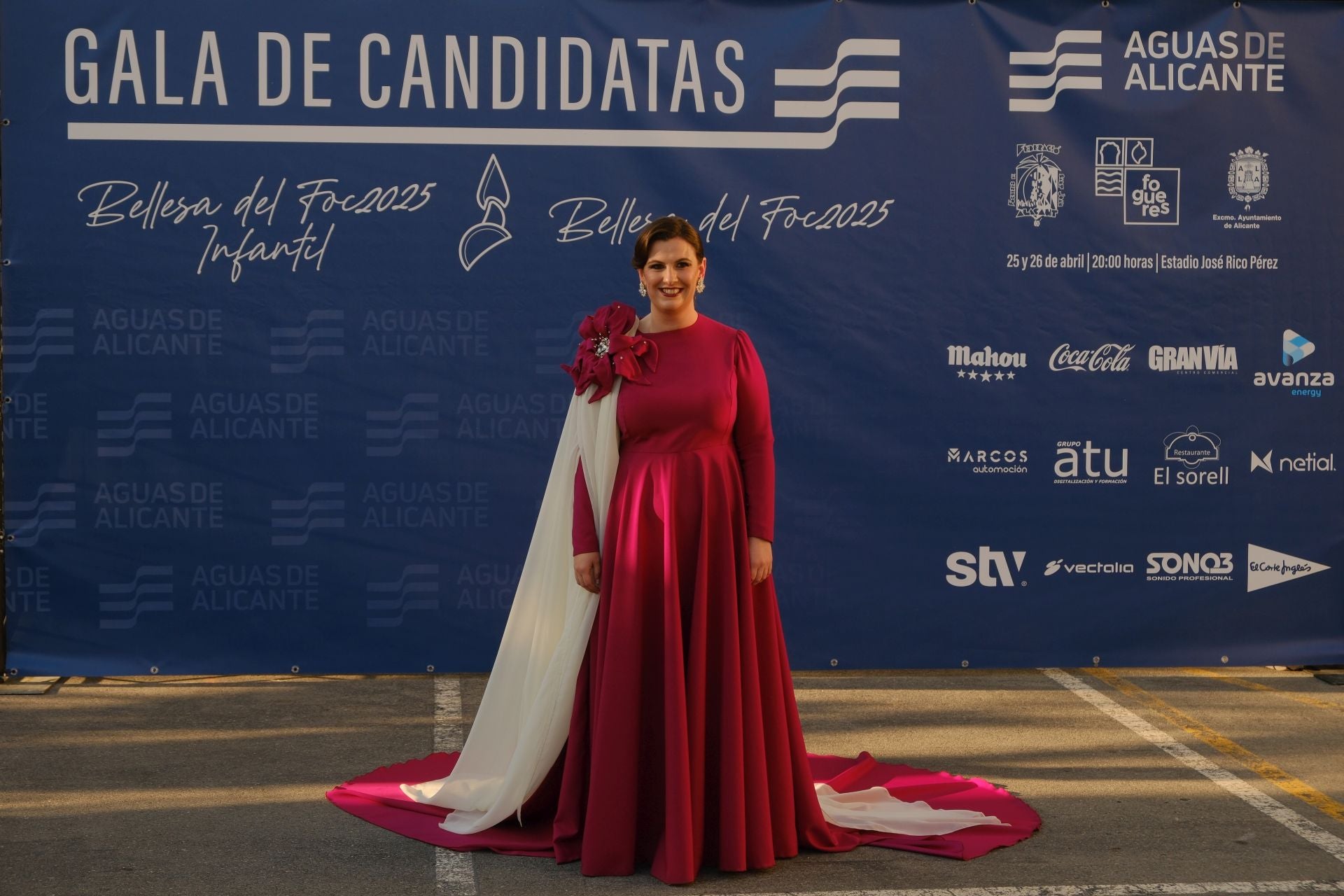 Estos son los vestidos en la gala de las candidatas a bellea del foc