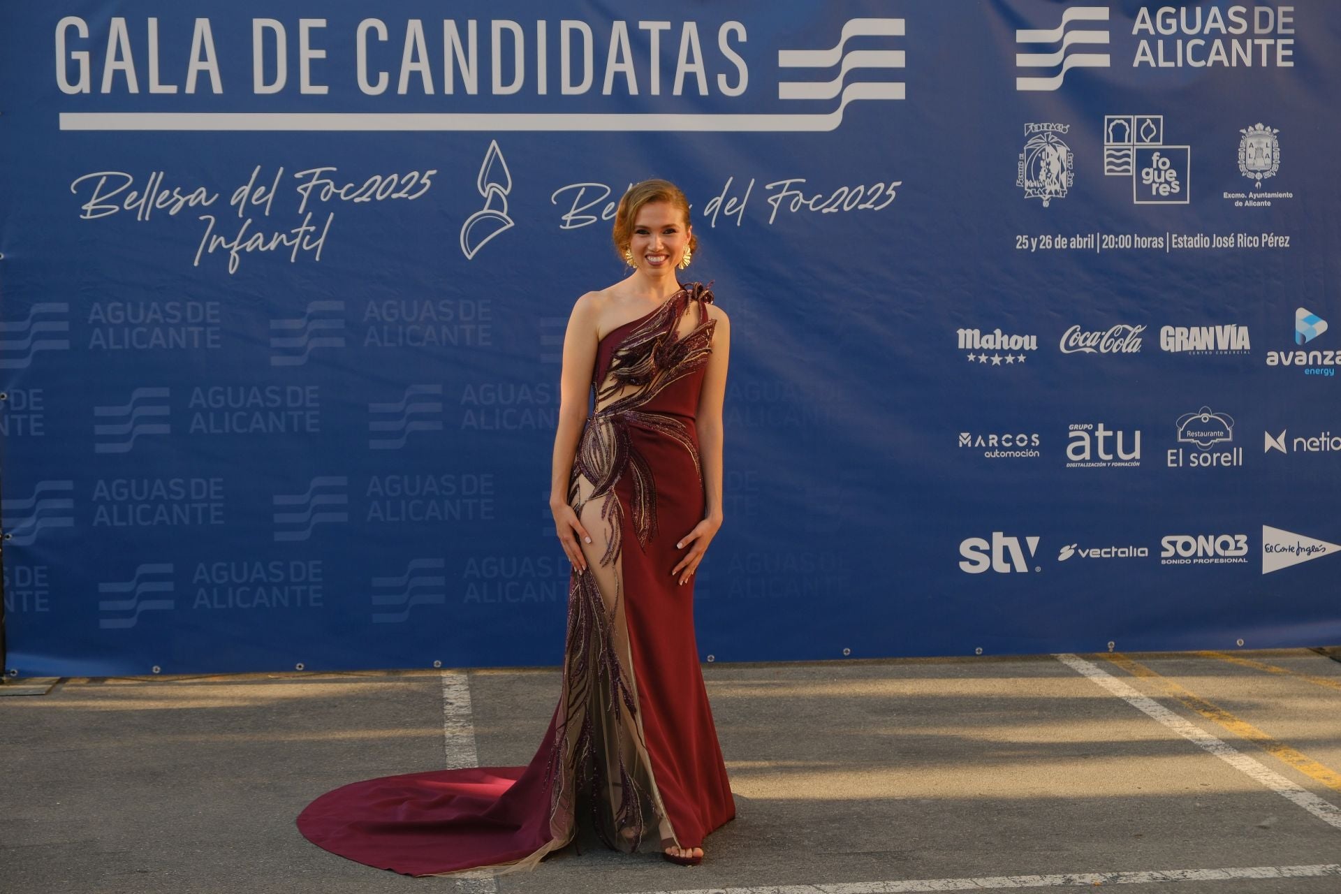 Estos son los vestidos en la gala de las candidatas a bellea del foc