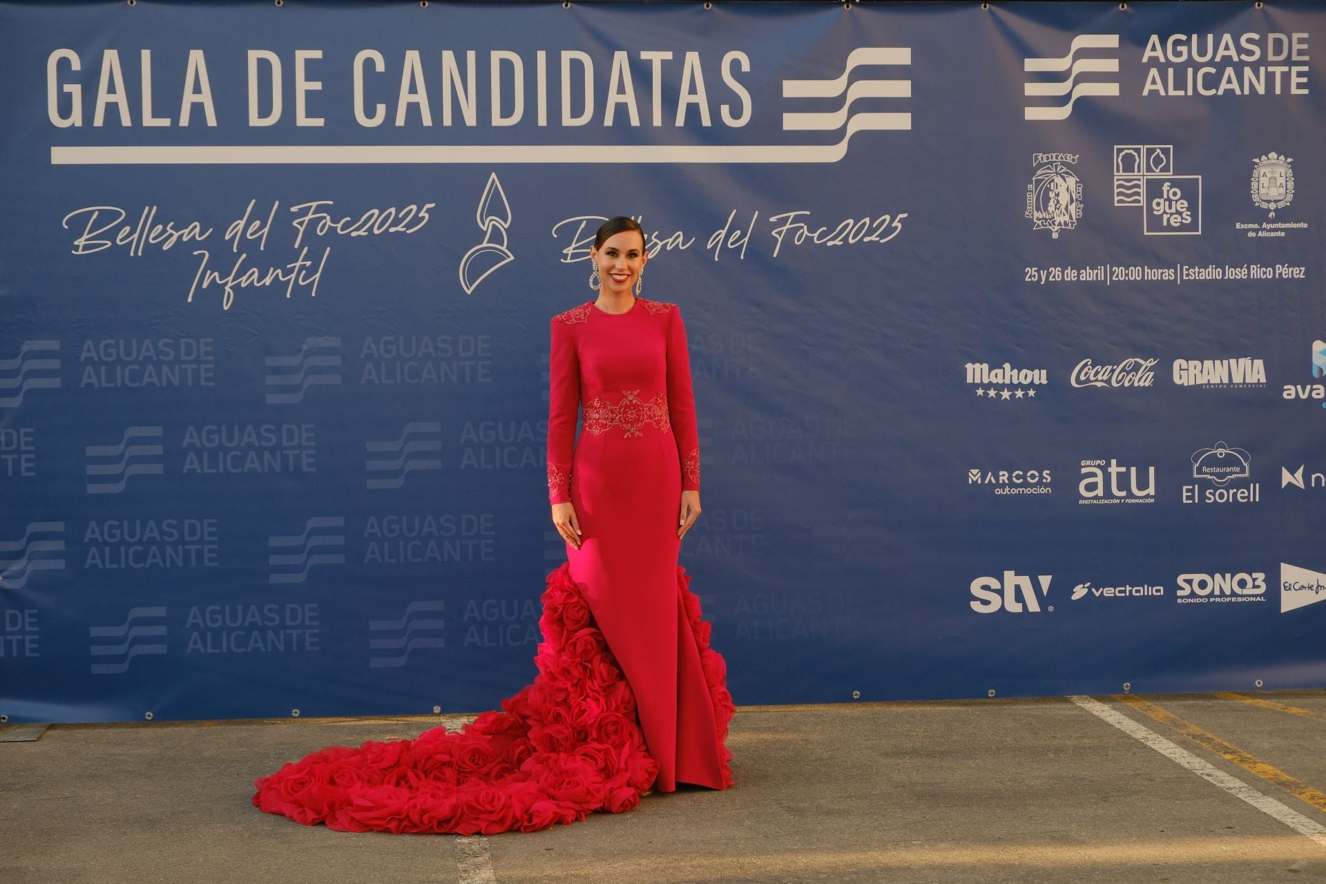 Estos son los vestidos en la gala de las candidatas a bellea del foc