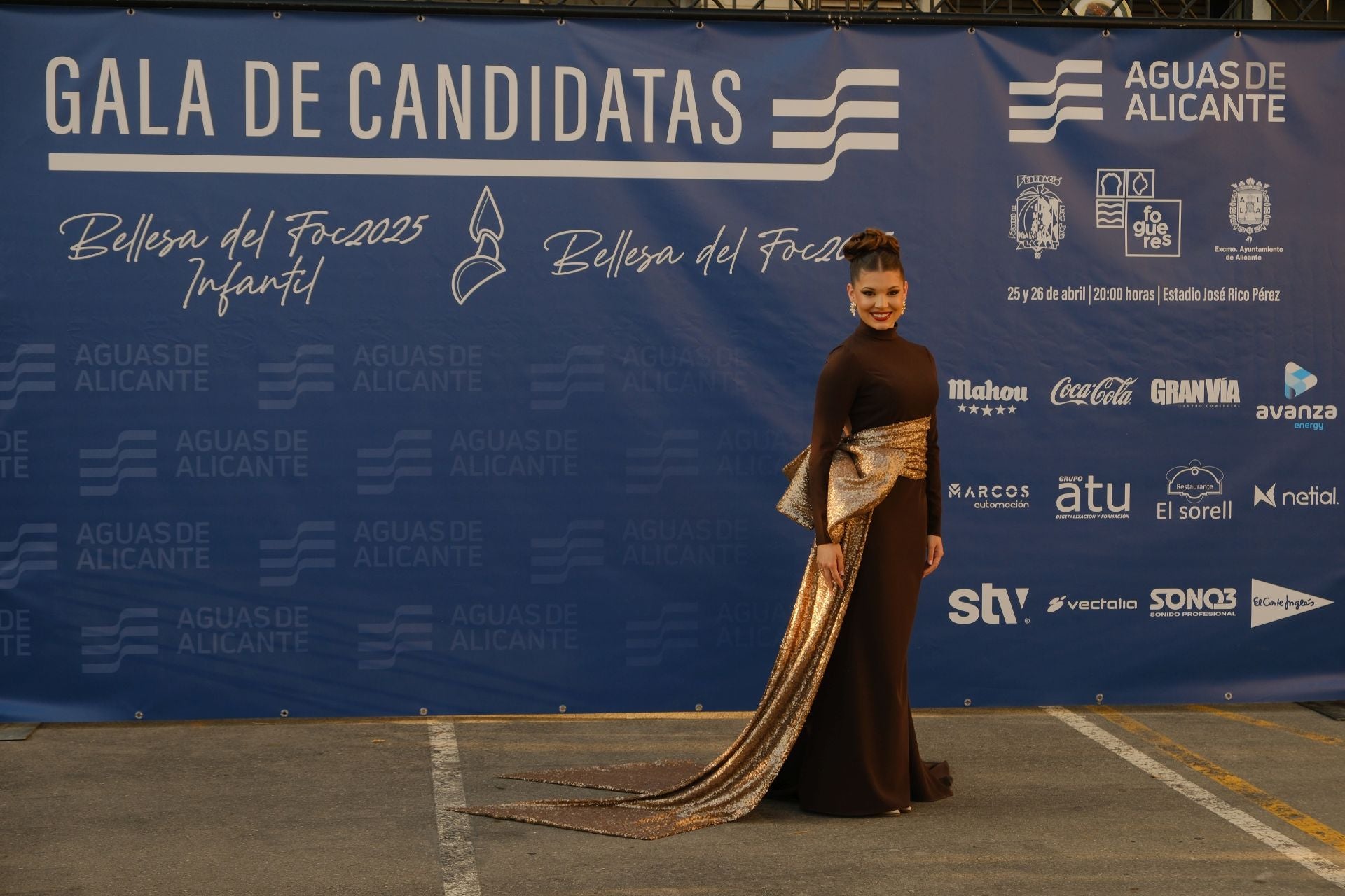 Estos son los vestidos en la gala de las candidatas a bellea del foc