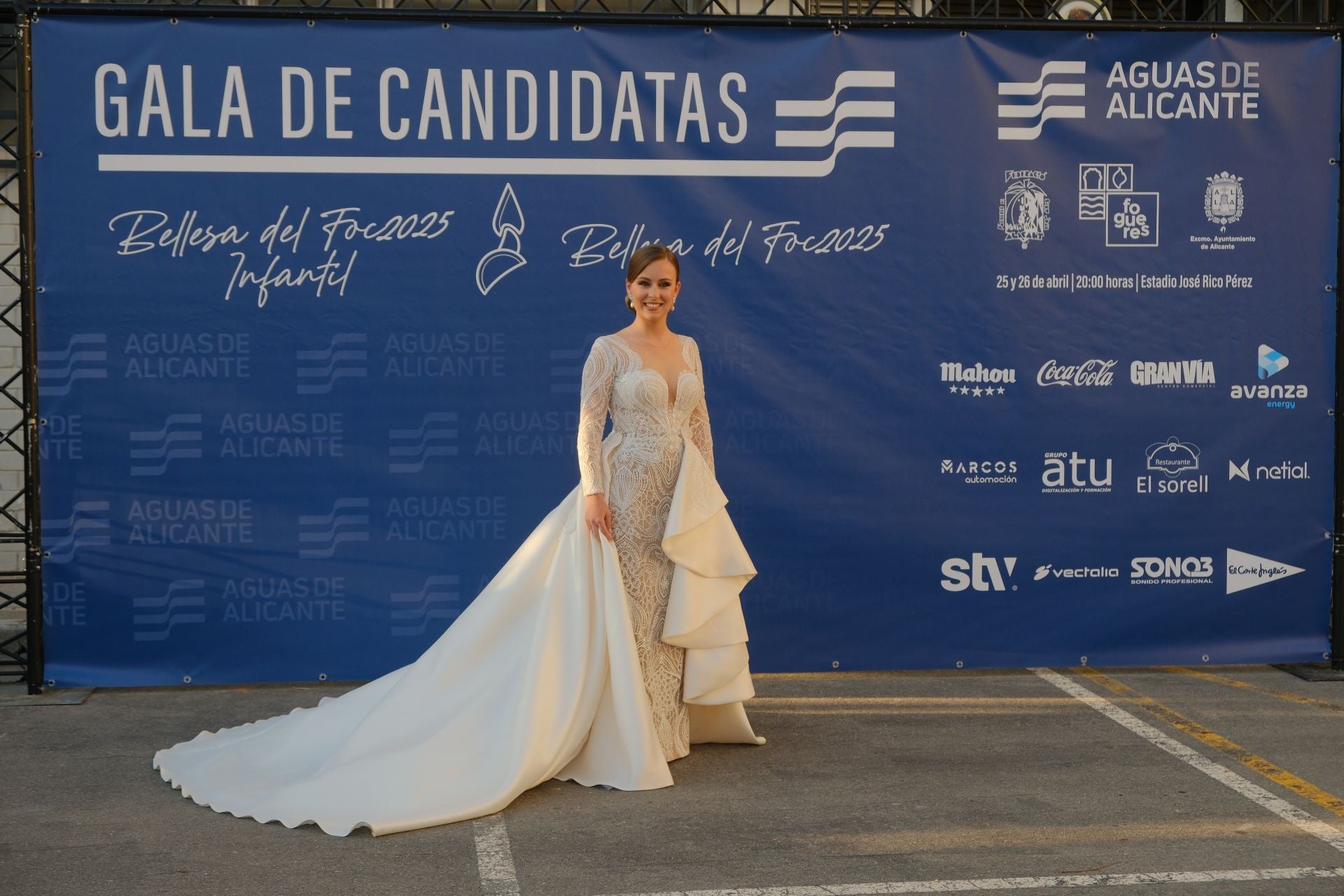 Estos son los vestidos en la gala de las candidatas a bellea del foc