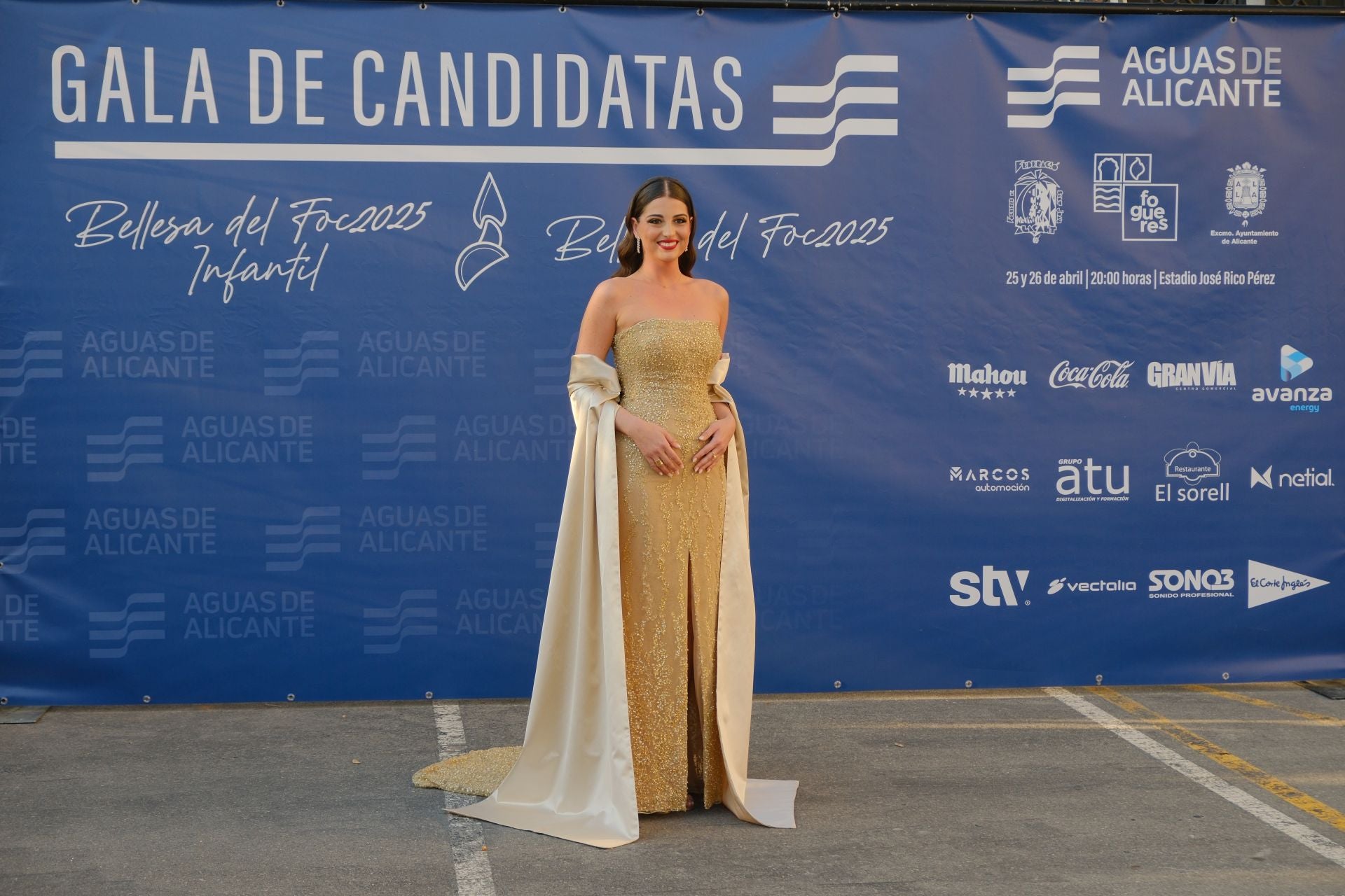 Estos son los vestidos en la gala de las candidatas a bellea del foc