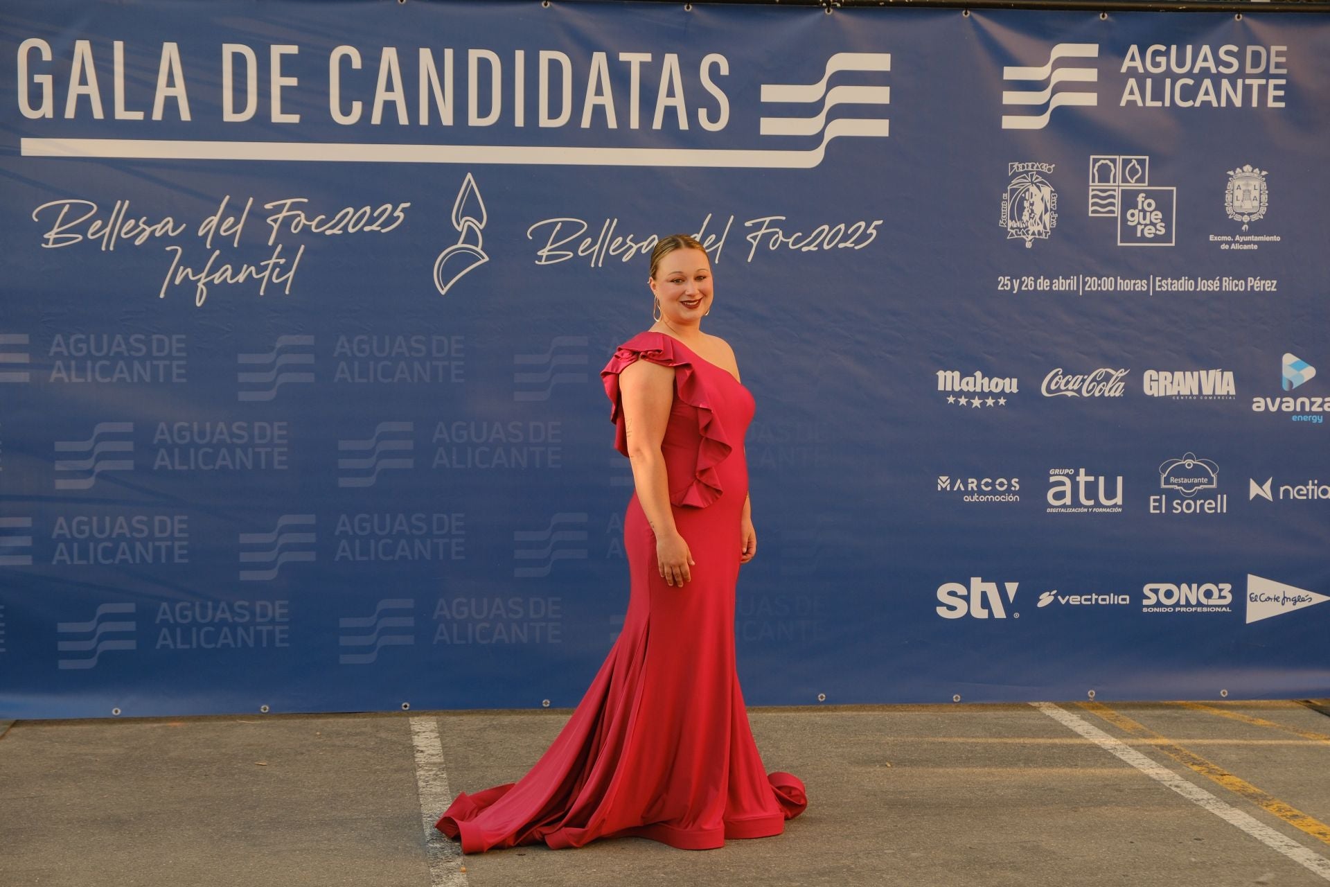 Estos son los vestidos en la gala de las candidatas a bellea del foc