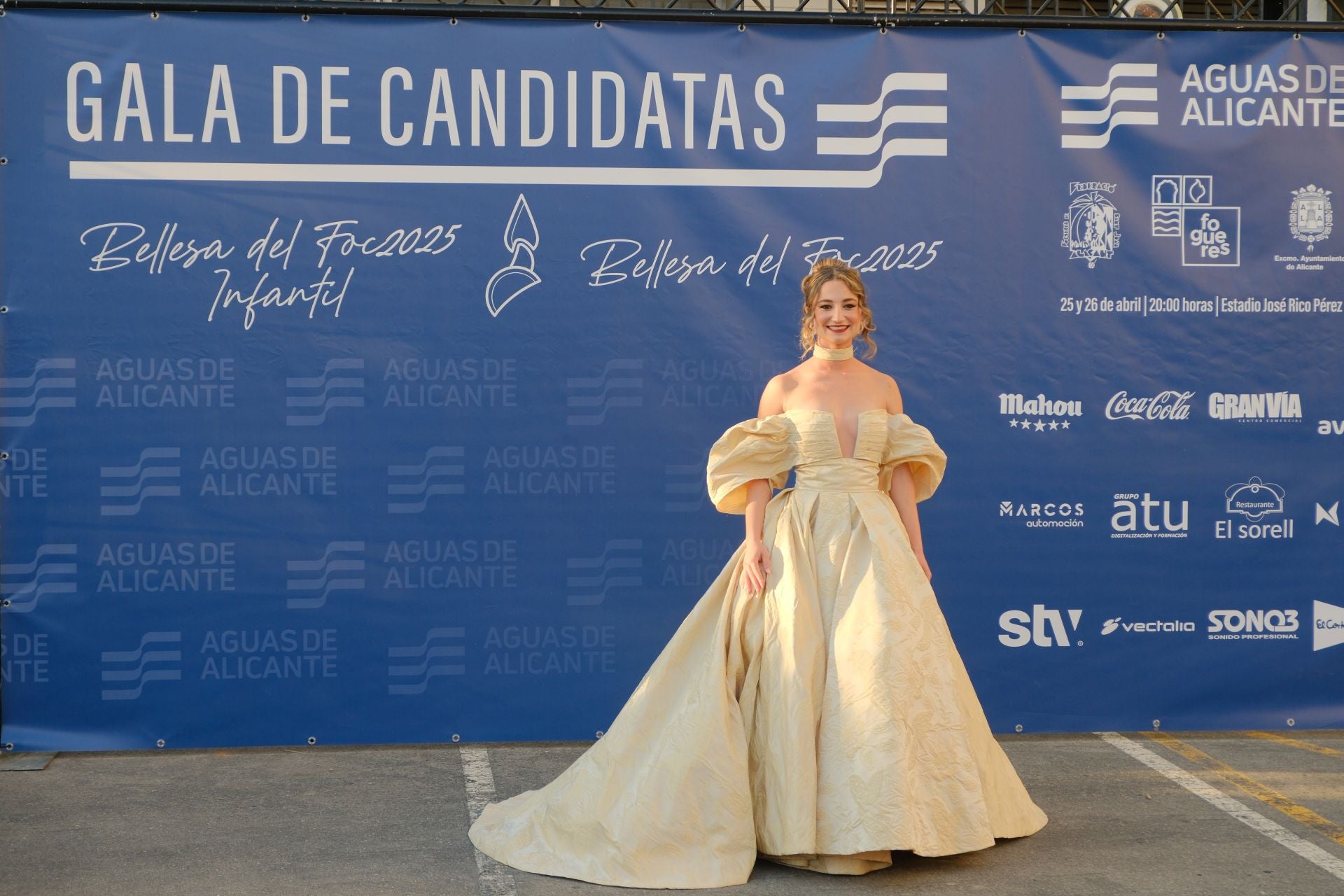 Estos son los vestidos en la gala de las candidatas a bellea del foc