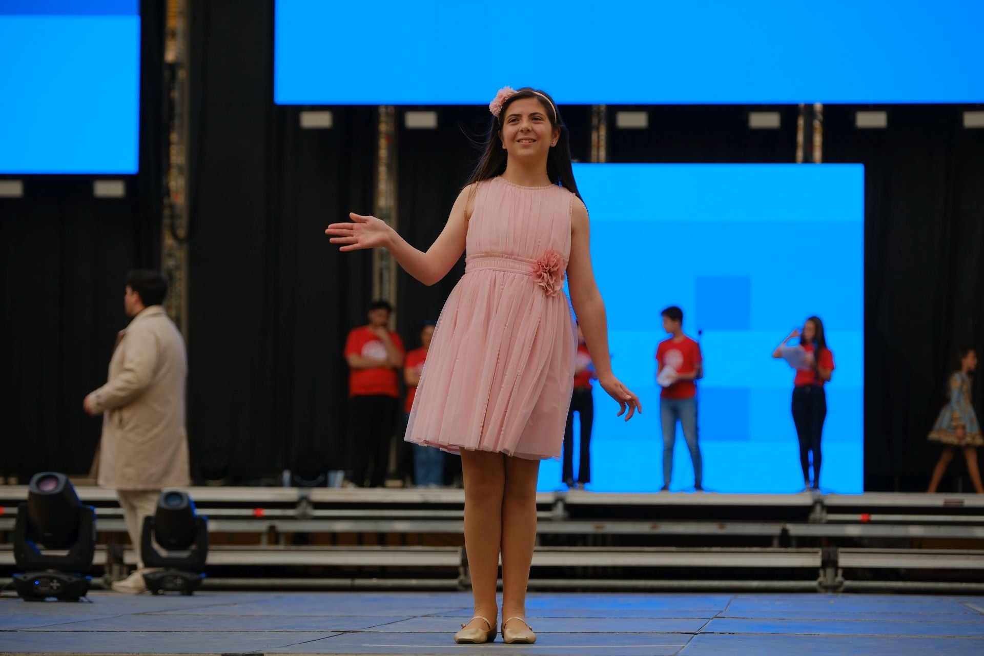 El ensayo de las candidatas a Bellea del Foc 2025, en imágenes