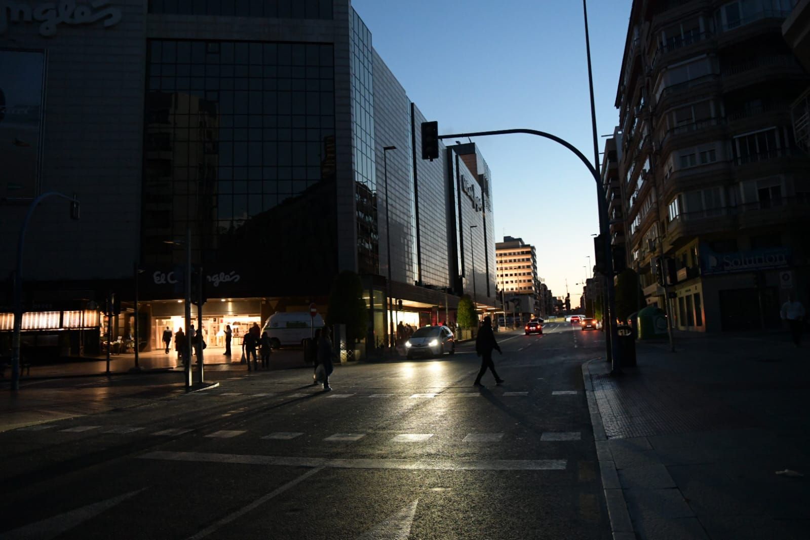 Alicante, a oscuras