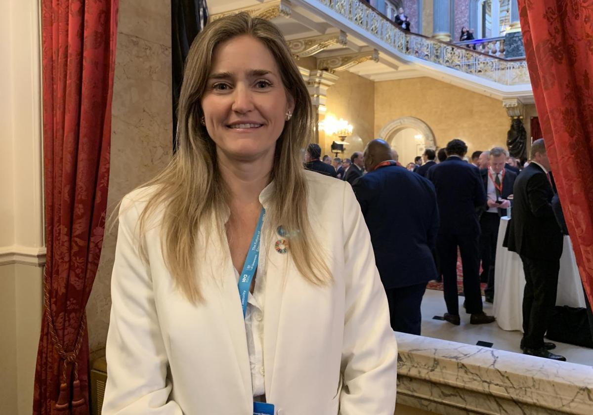 La ministra para la Transición Ecológica y el Reto Demográfico del Gobierno español, Sara Aagesen.