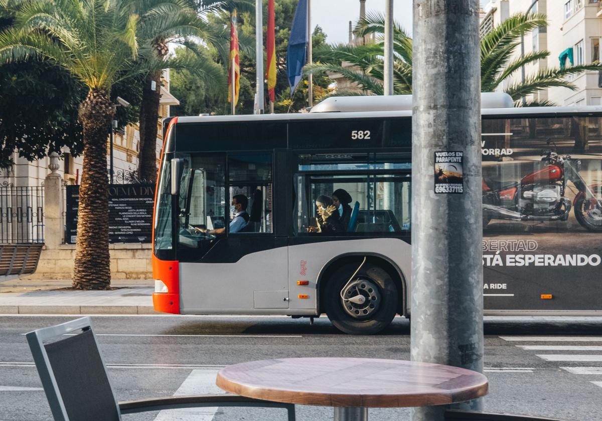 Cambios en el autobús de Alicante por la manifestación del 1 de Mayo