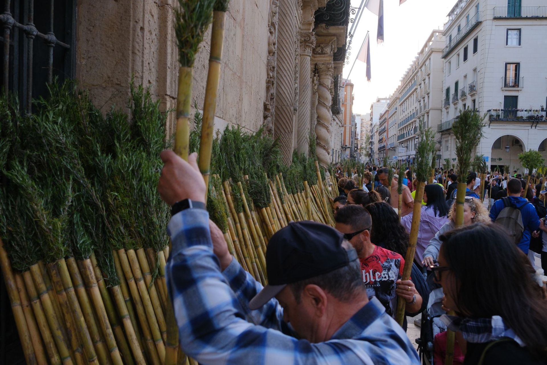 Búscate en las imágenes de la romería de la Santa Faz 2025