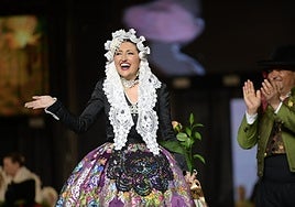 Adriana Vico, bellea del foc de Alicante.