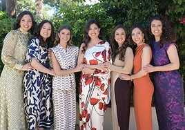 La bellea del foc y sus dames d'honor hacen balance de la elección: «La emoción podía con nosotras»