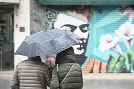Lluvia en la provincia de Alicante.