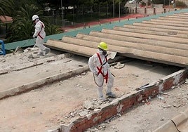 Obras en los colegios de Alicante.