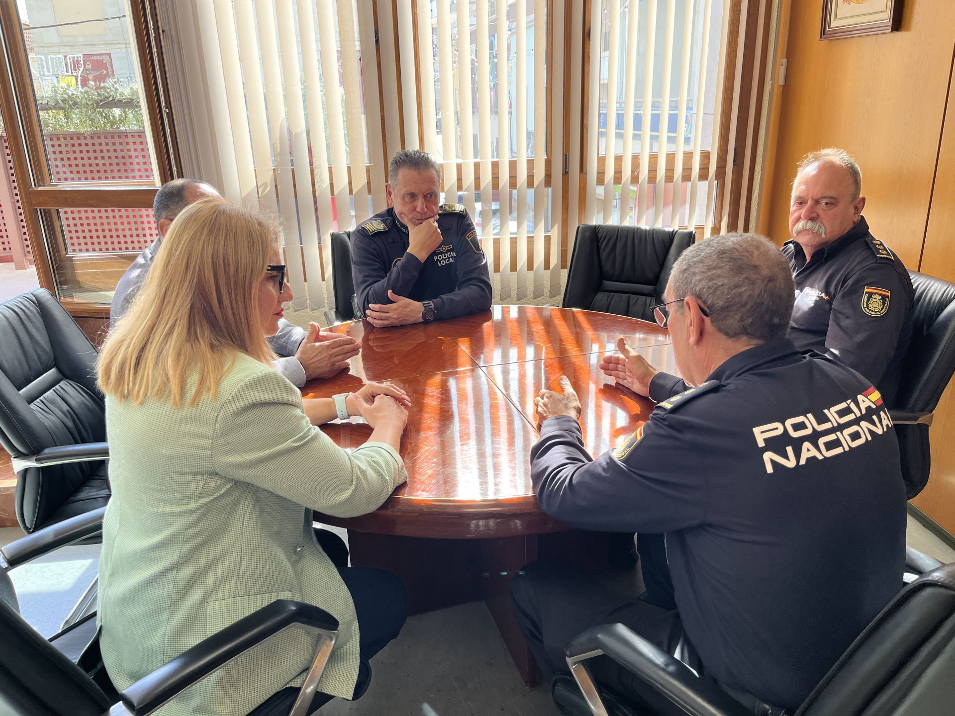 Momento de la reunión.