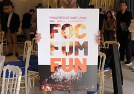 Cartel de les Fogueres 2024.