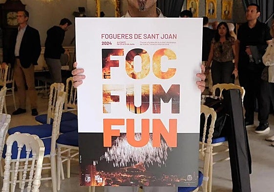 Cartel de les Fogueres 2024.