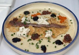 La tapa ganadora del certamen de cocina de Cuaresma.