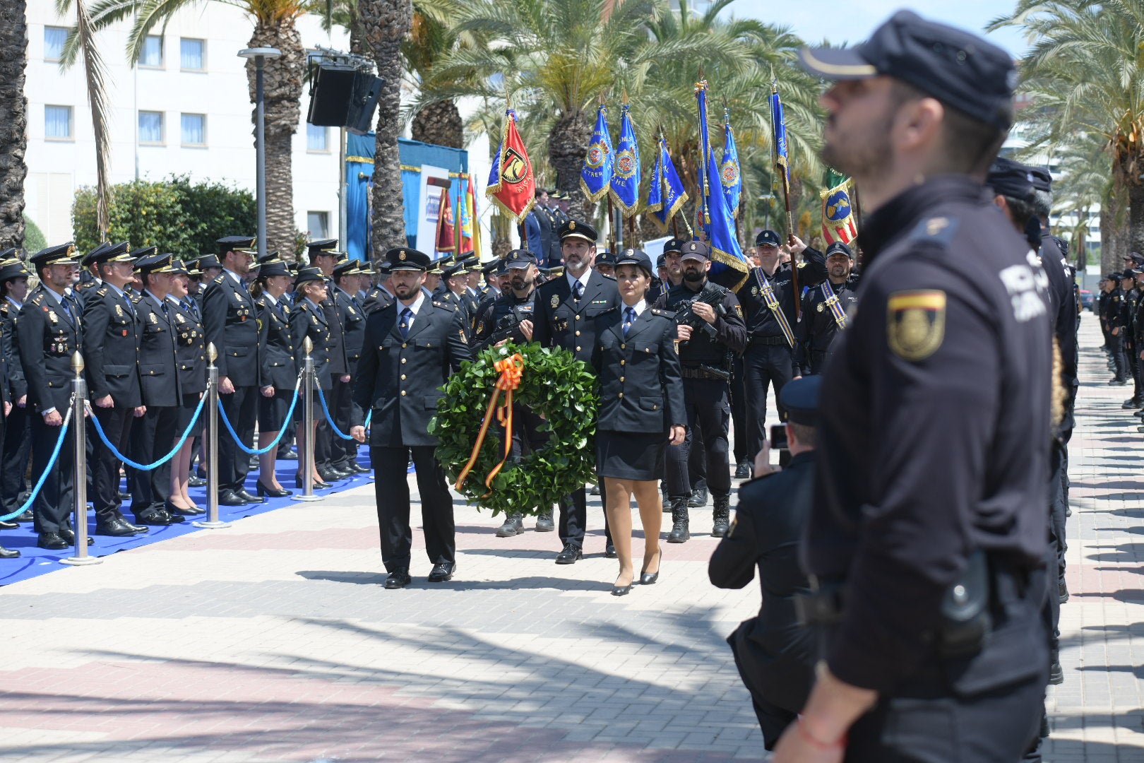 Alicante inaugura el Paseo de la Policía Nacional