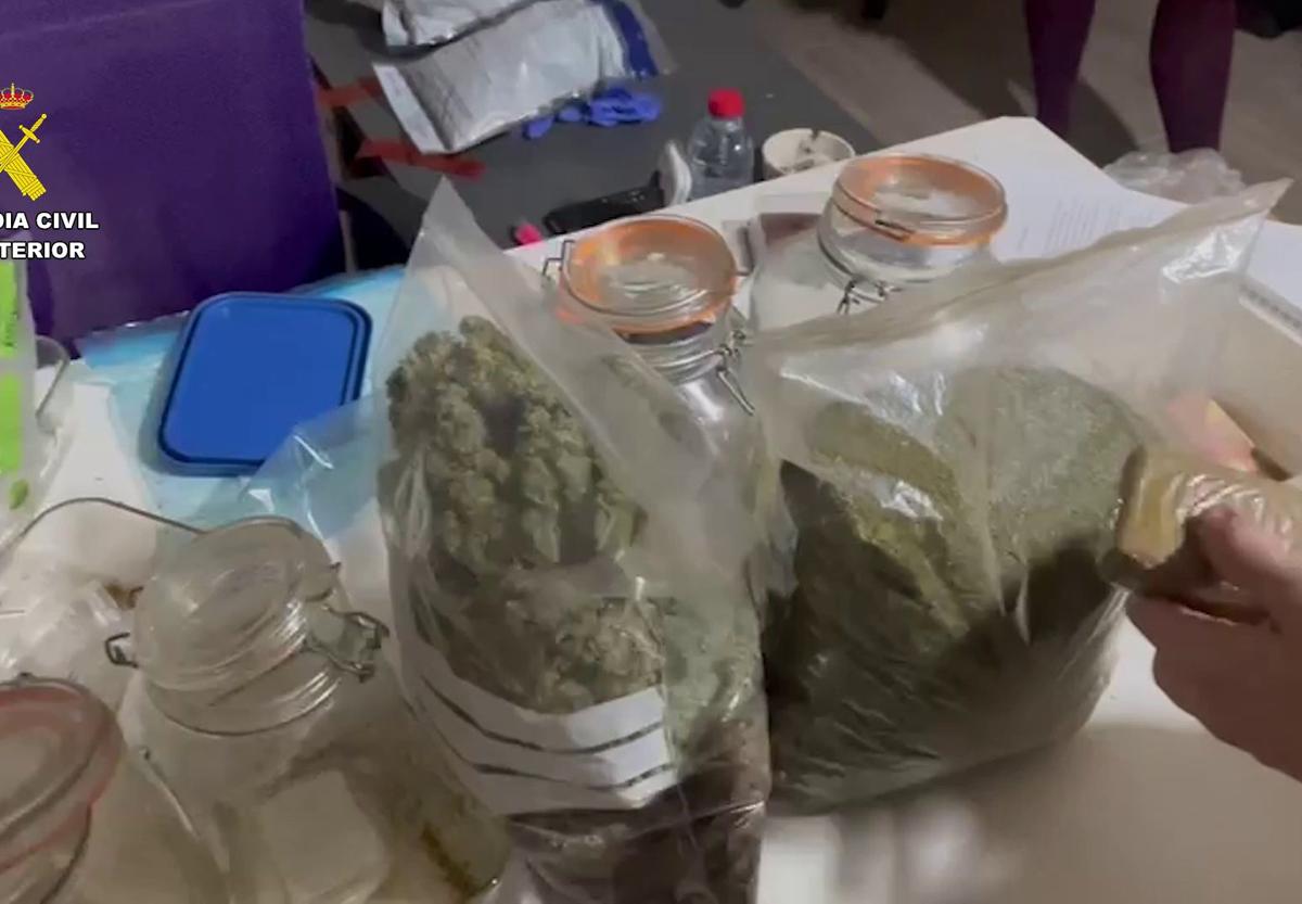 Detenidos 17 miembros de una banda que traficaba con marihuana desde seis asociaciones cannábicas repartidas por la Vega Baja