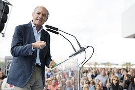 Camps durante el evento celebrado este sábado en el Veles e Vents de Valencia.