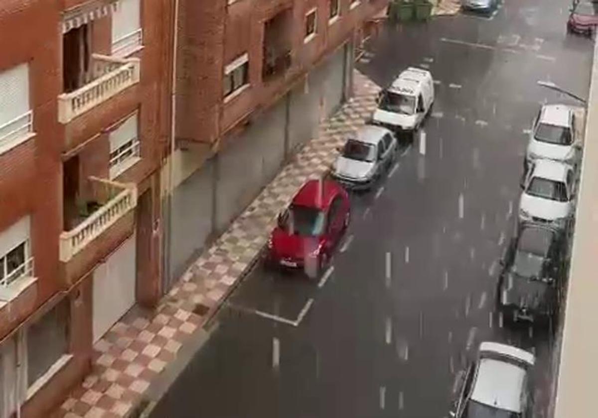 These are the municipalities in Alicante under yellow alert for storms and hail on Tuesday