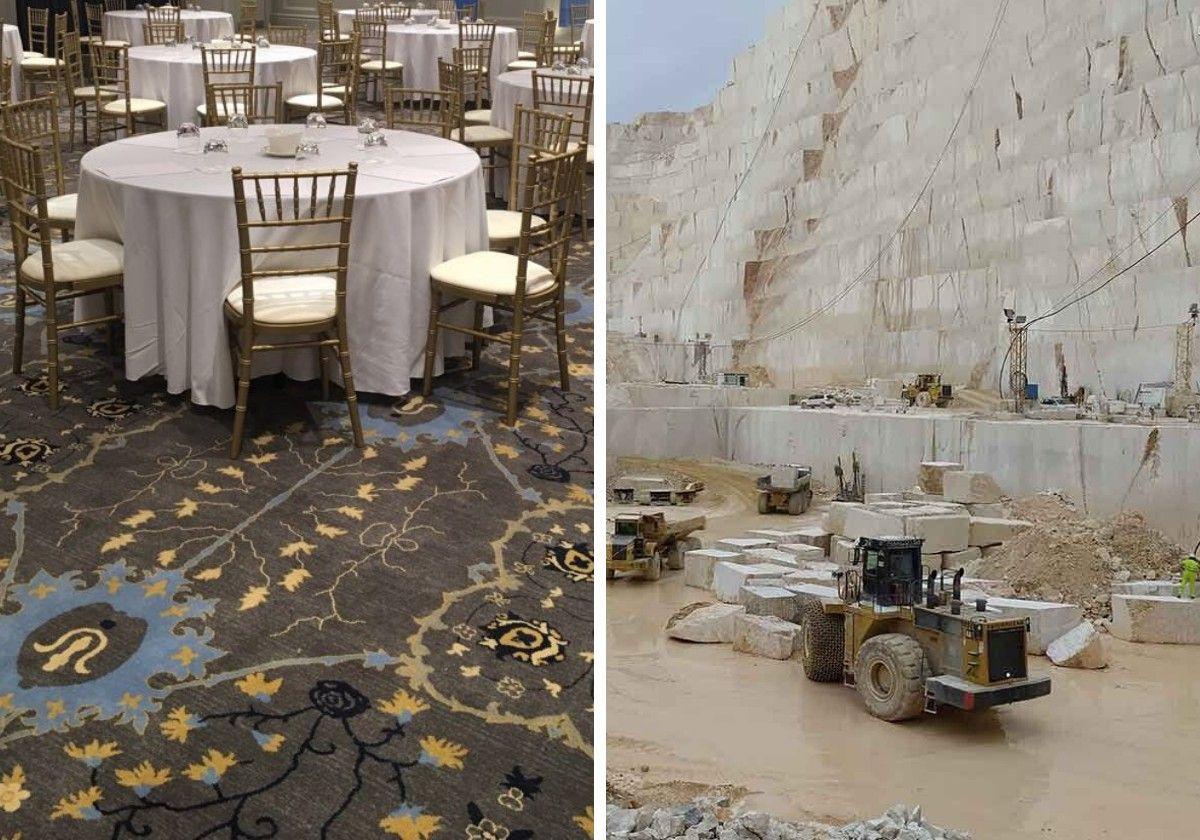 Las alfombras de Crevillent y el mármol de Alicante solicitarán la Indicación Geográfica este 2025