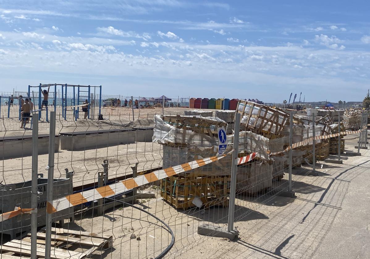 Objetivo: un verano sin obras en la Playa de San Juan