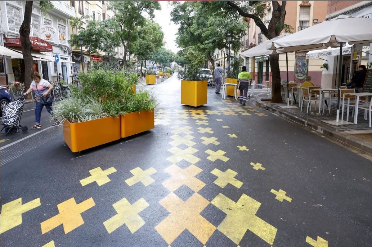 Imagen principal - Alicante estrenará las supermanzanas peatonales en Virgen del Remedio
