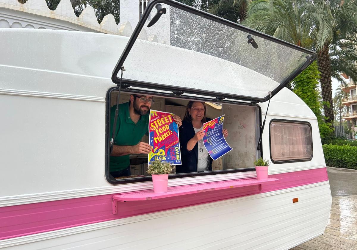 Promotional action for the event.