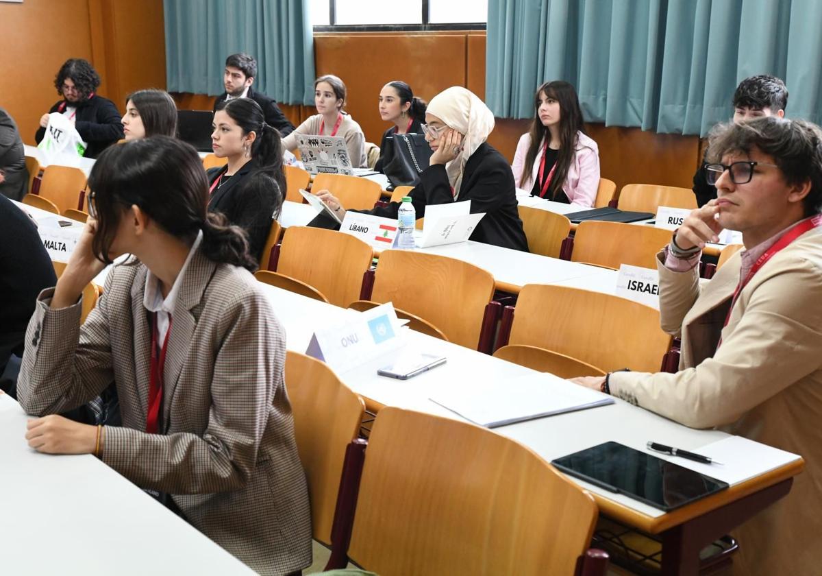 Students from the University of Alicante.