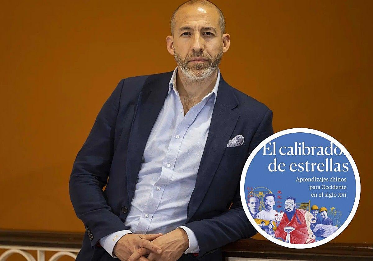 El autor del libro 'El calibrador de estrellas', Julio Ceballos.