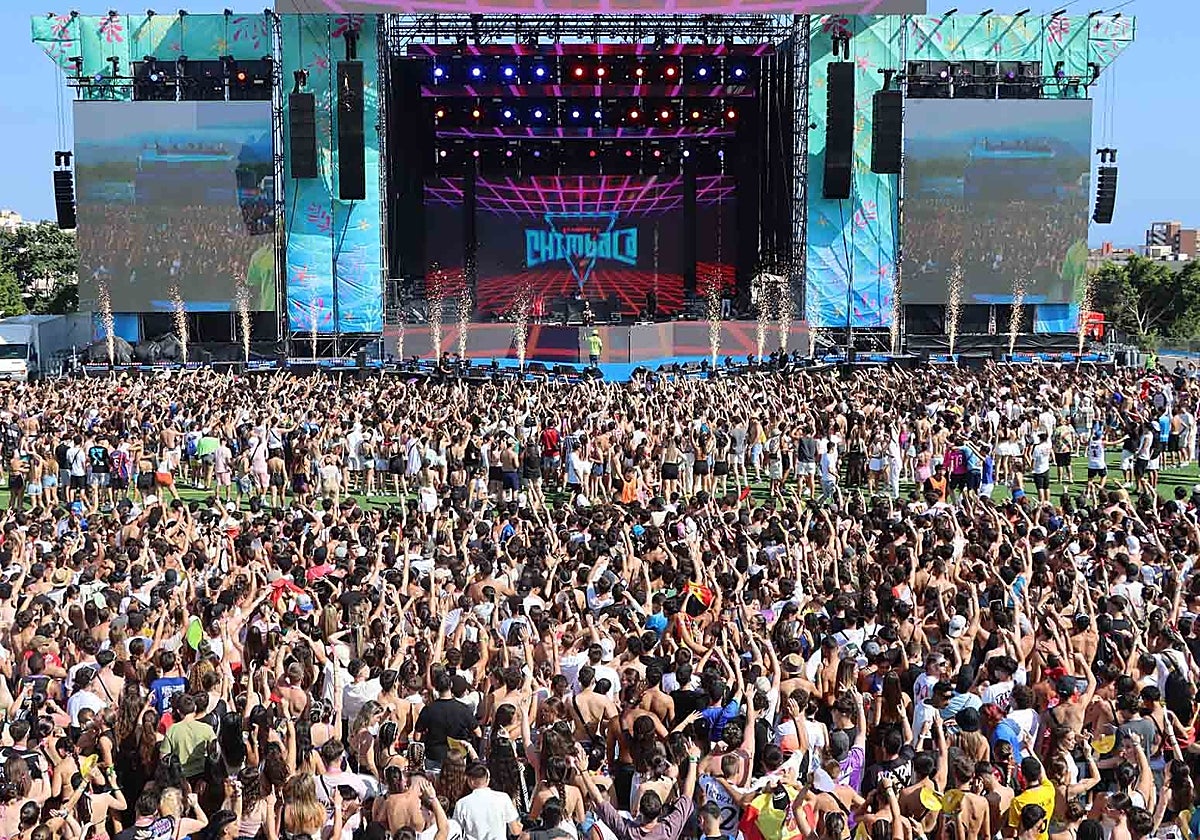 Imagen de uno de los festivales celebrados el pasado verano en Benidorm
