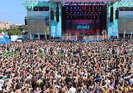 Imagen de uno de los festivales celebrados el pasado verano en Benidorm