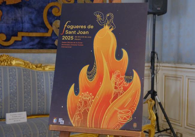 Cartel de las Hogueras de Alicante 2025.