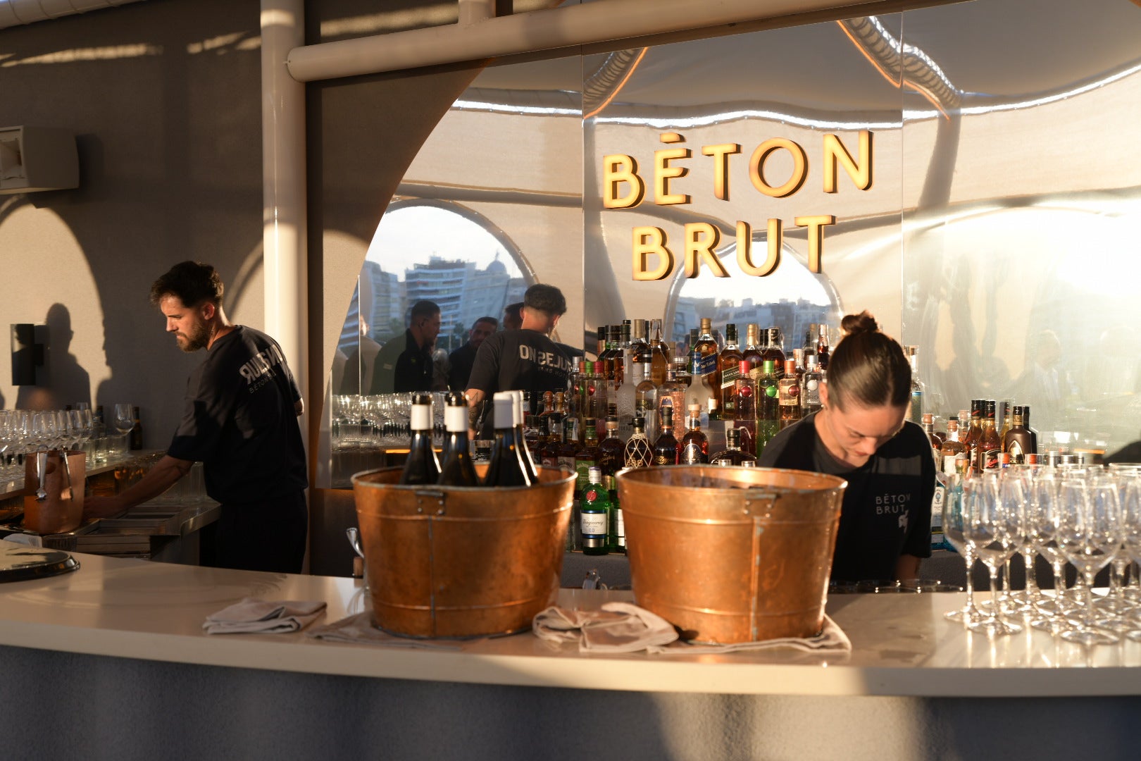 El estreno de Béton Brut, en imágenes