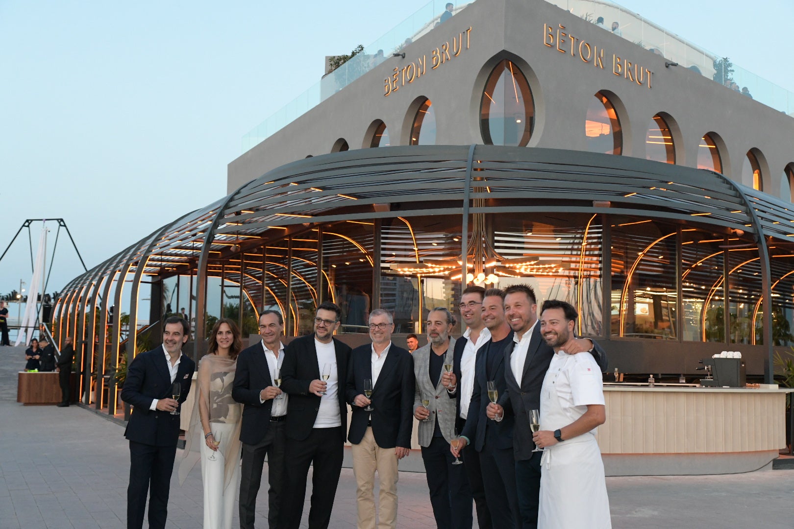 El estreno de Béton Brut, en imágenes