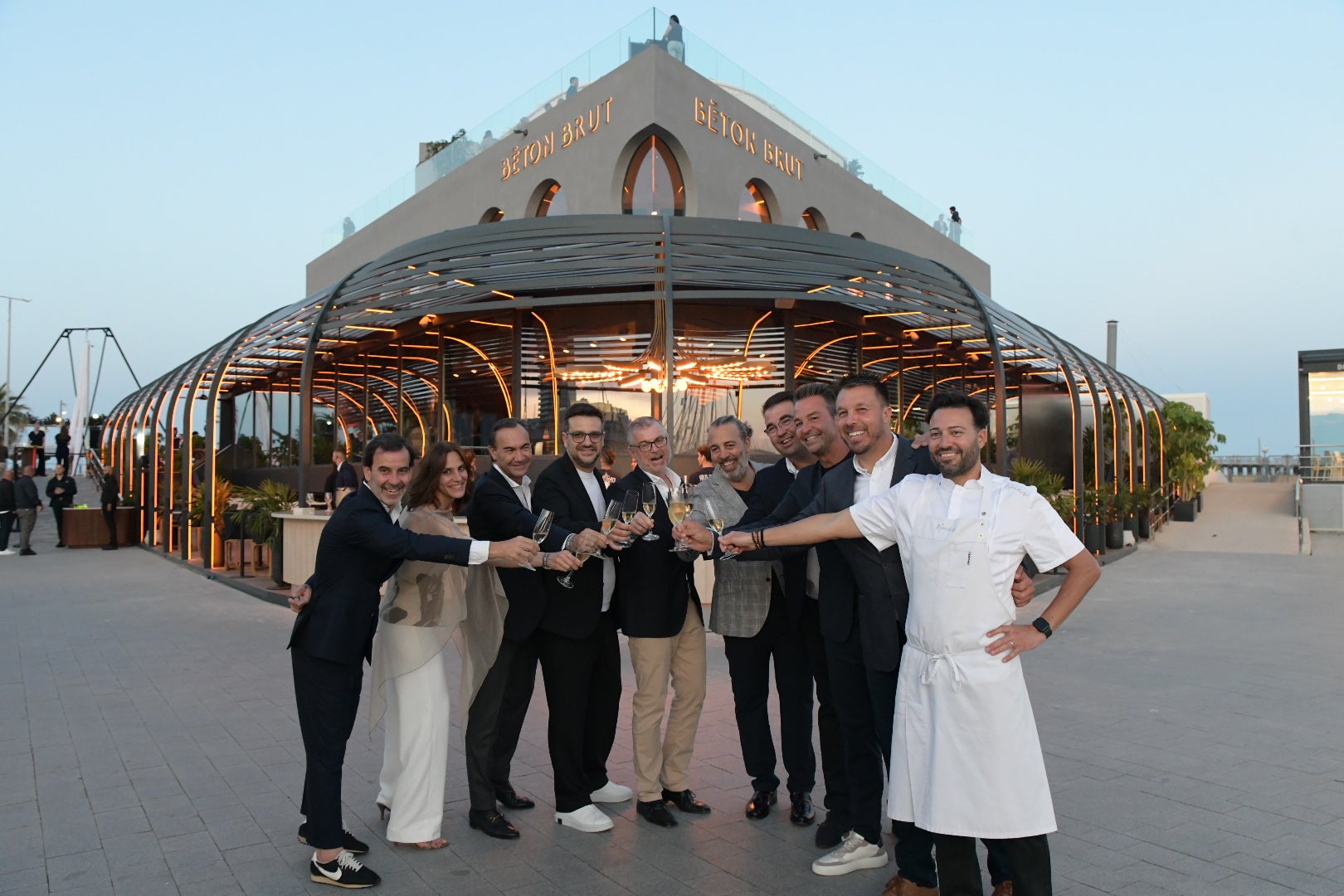 El estreno de Béton Brut, en imágenes