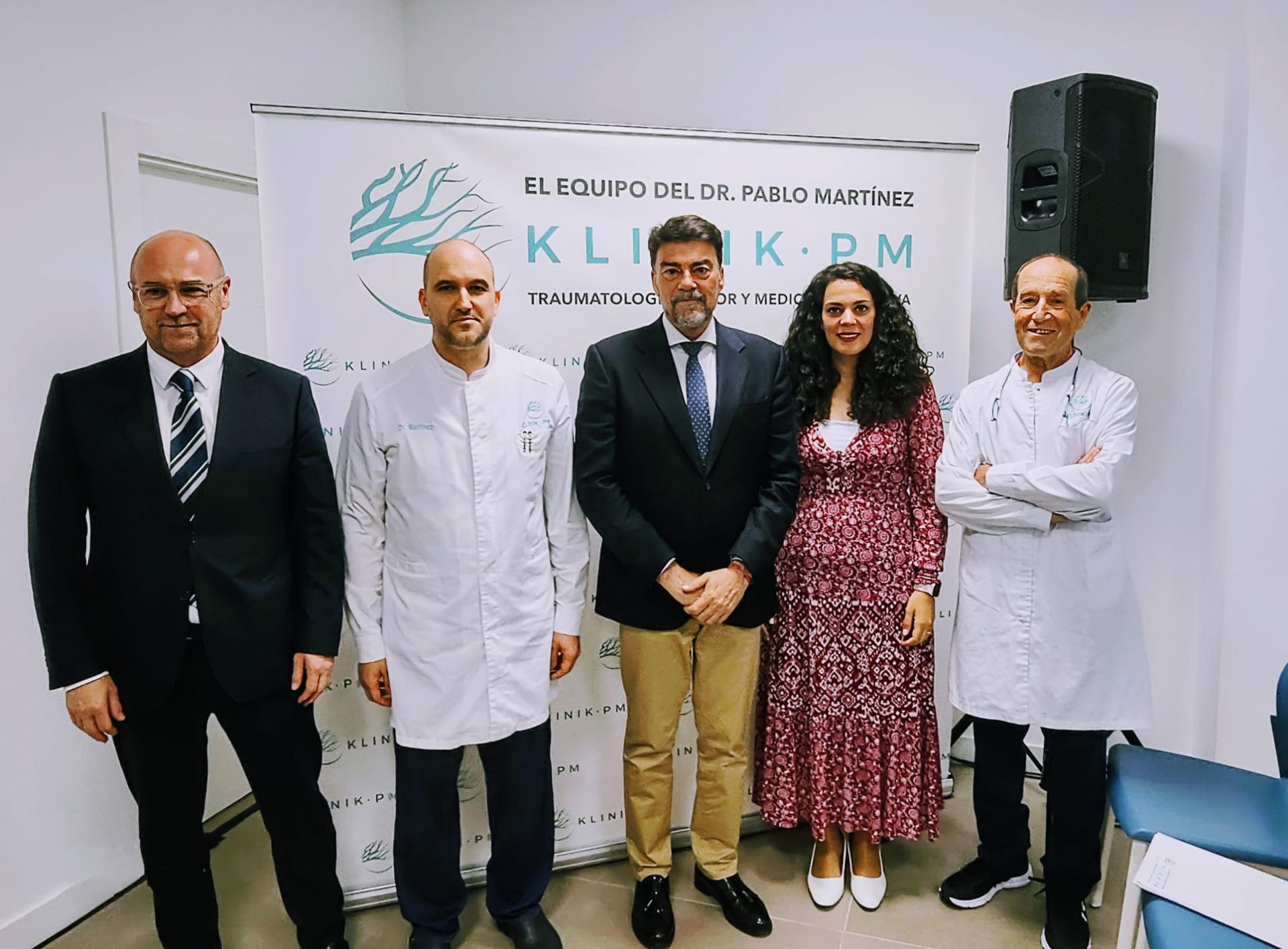 Inauguration of the new clinic.